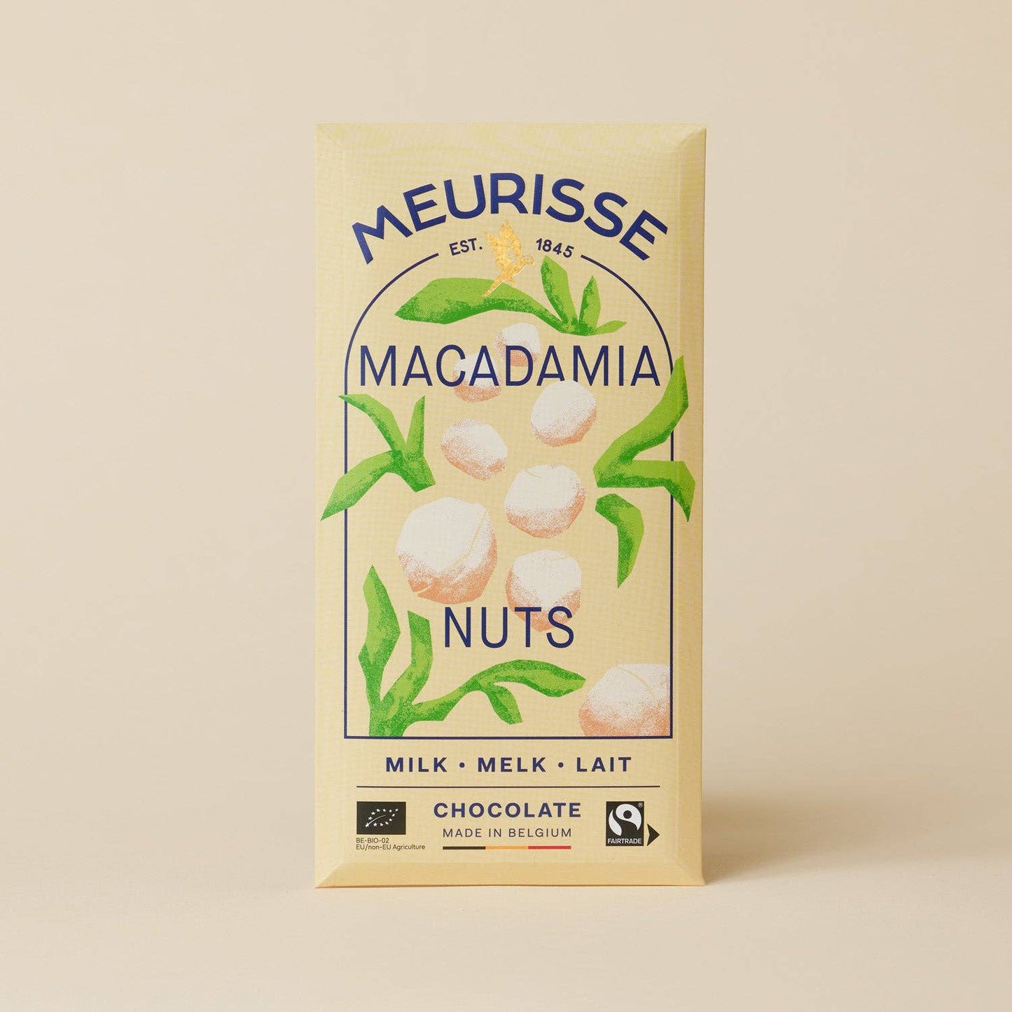 Meurisse - Chocolate Bar: Creamy Milk - Milk Chocolate 39%