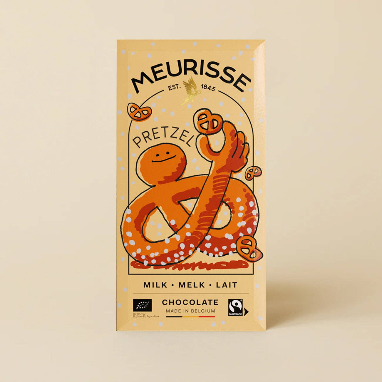 Meurisse - Chocolate Bar: Creamy Milk - Milk Chocolate 39%