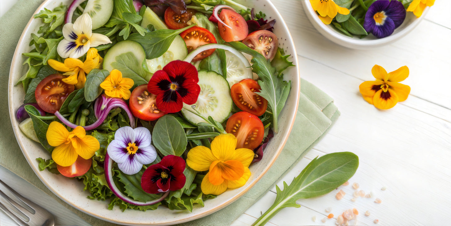 Cooking with Edible Flowers Workshop - April 23, 2026 at 6:30 pm