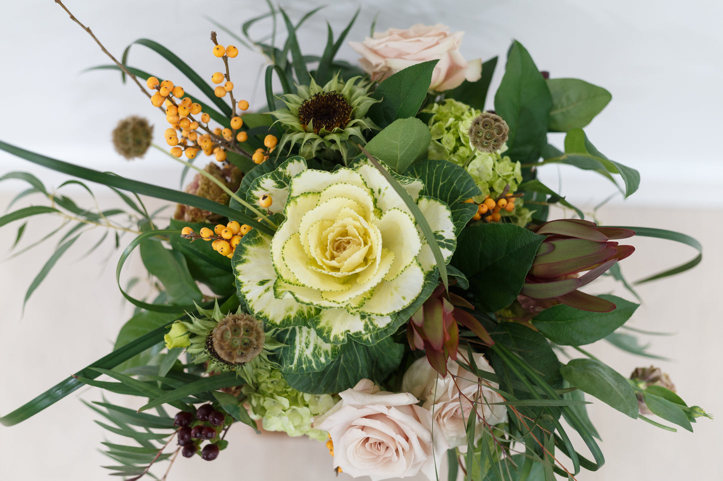 Modern Harvest: Contemporary Thanksgiving Centerpiece