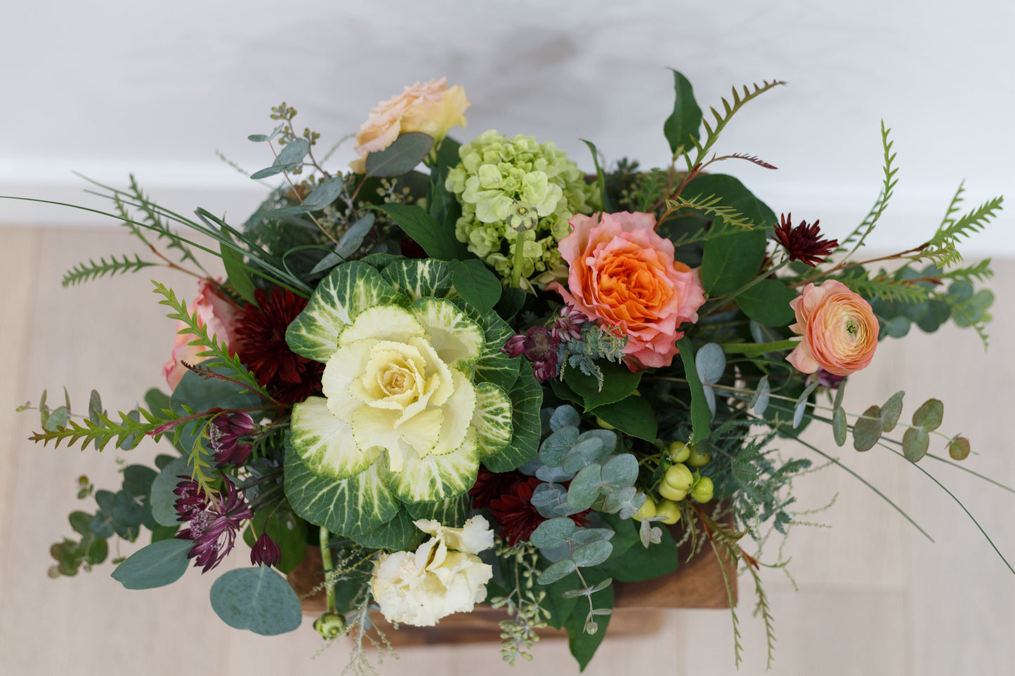 Classic Harvest: Traditional Thanksgiving Centerpiece