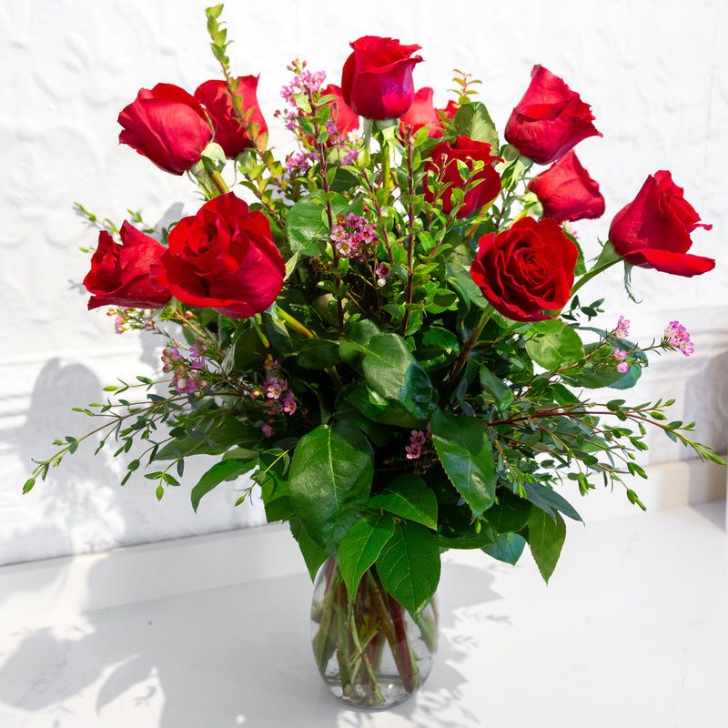 Red Roses Dozen - Signature